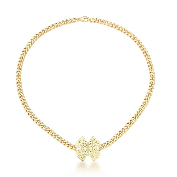 CHOKER BORBOLETA BANHADO A OURO - Image 2